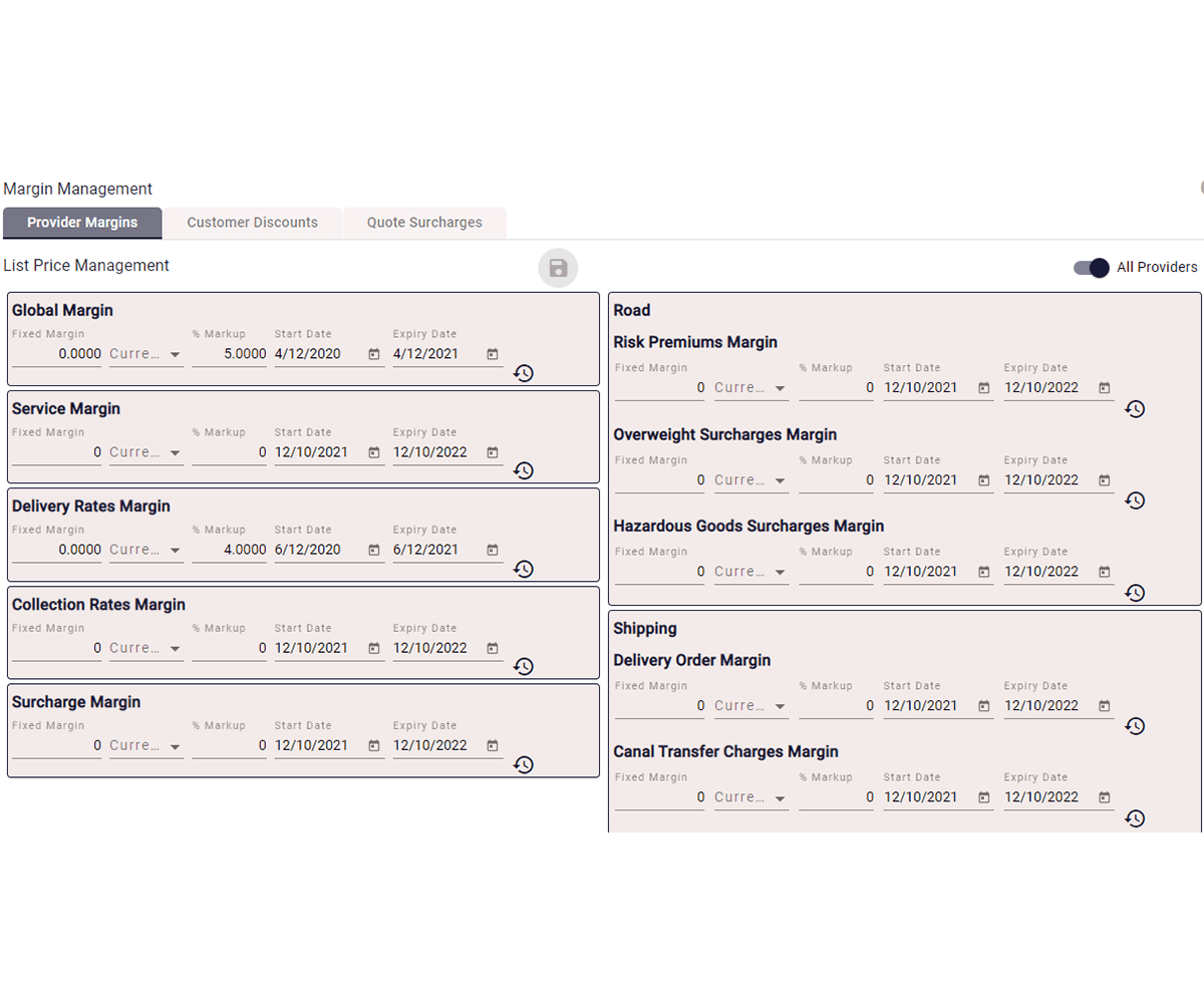 Margin and Discount Management